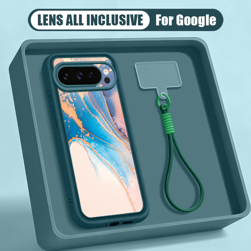 Google Pixel 9 - غطاء هاتف ناعم مقاوم للصدمات لجوجل