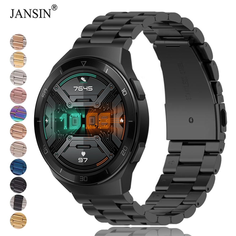 Titan Smartwatch Accessories - الصلب حزام لهواوي ساعة GT2E حزام