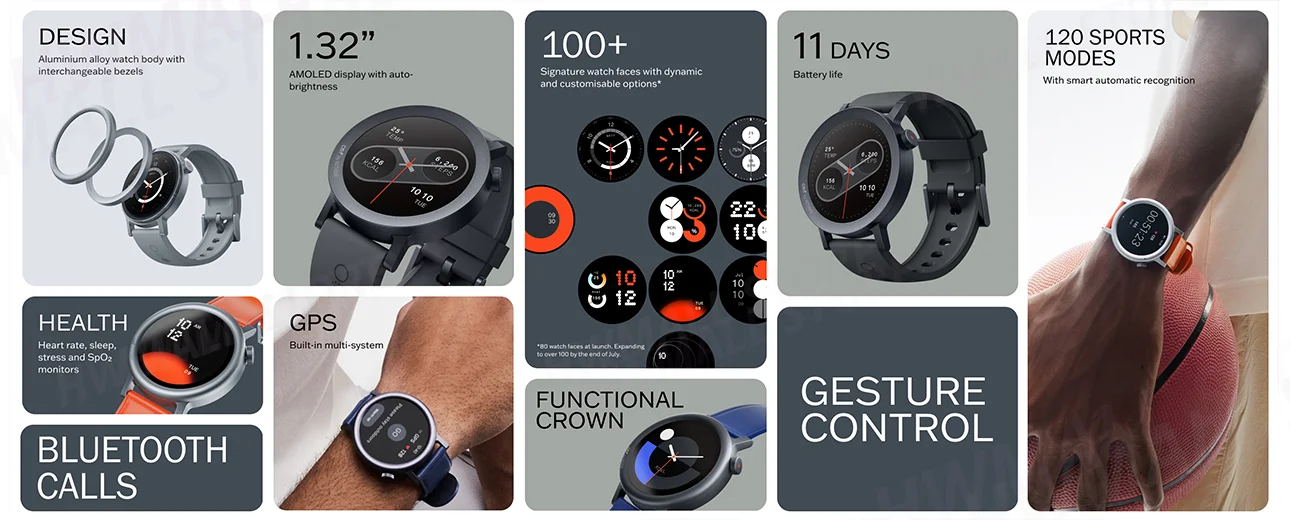 ساعة CMF Watch Pro 2 بشاشة AMO - مراجعة Smartwatch X12 وسعره