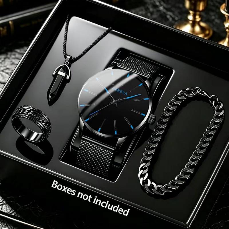 مجموعة من 4 قطع: ساعة كوارتز أ - مراجعة Best Smartwatch Accessories وسعره