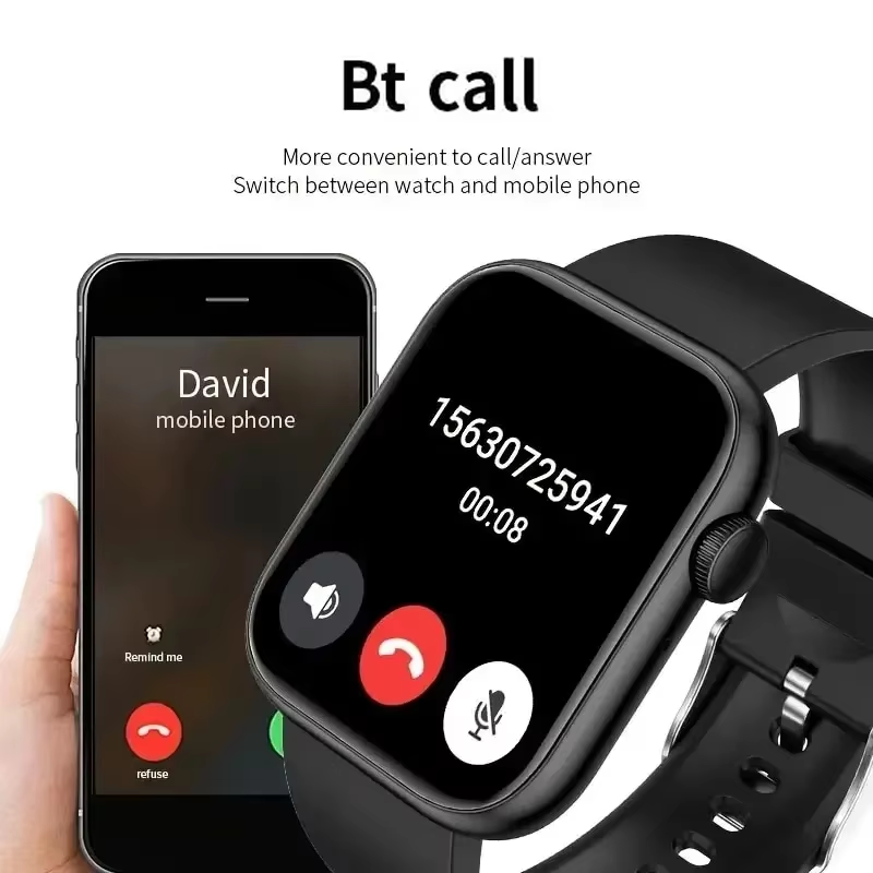 ساعة ذكية LAXASFIT بشاشة عالية - مراجعة Smartwatch Custom وسعره