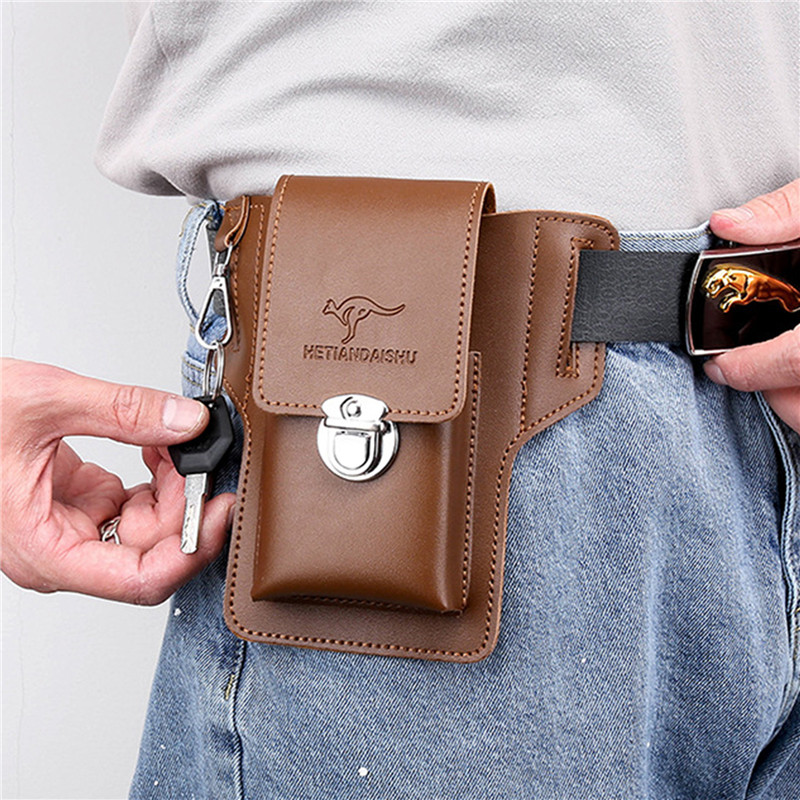 حقيبة بحزام الهاتف للرجال حقائ - مراجعة Leather Classic Strap وسعره