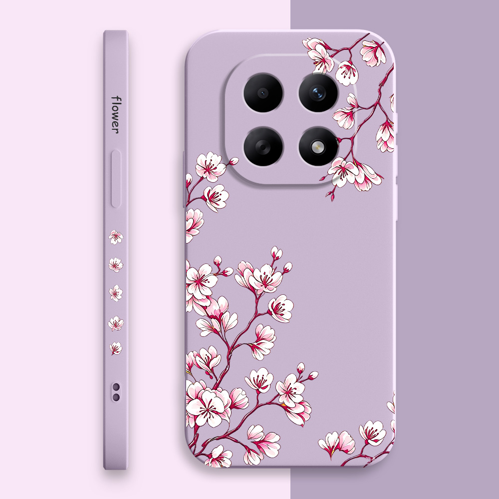 غطاء هاتف بتصميم أزهار الساكور - مراجعة Xiaomi Redmi Note 13 وسعره
