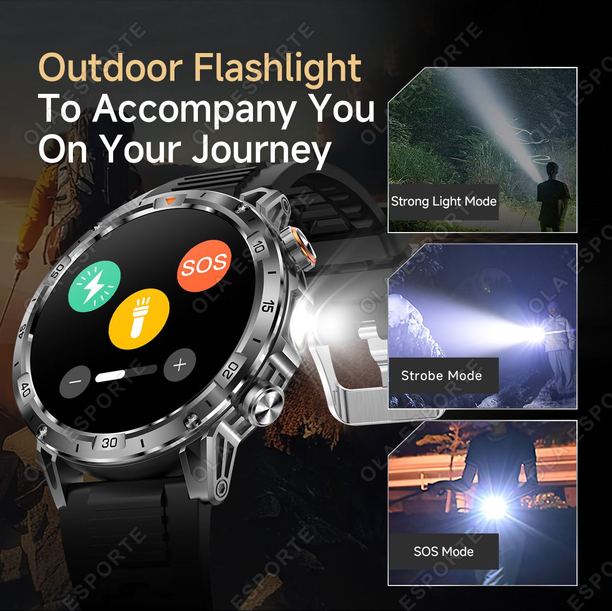 ساعة ذكية جديدة للرجال مزودة ب - مراجعة Smartwatch Custom وسعره