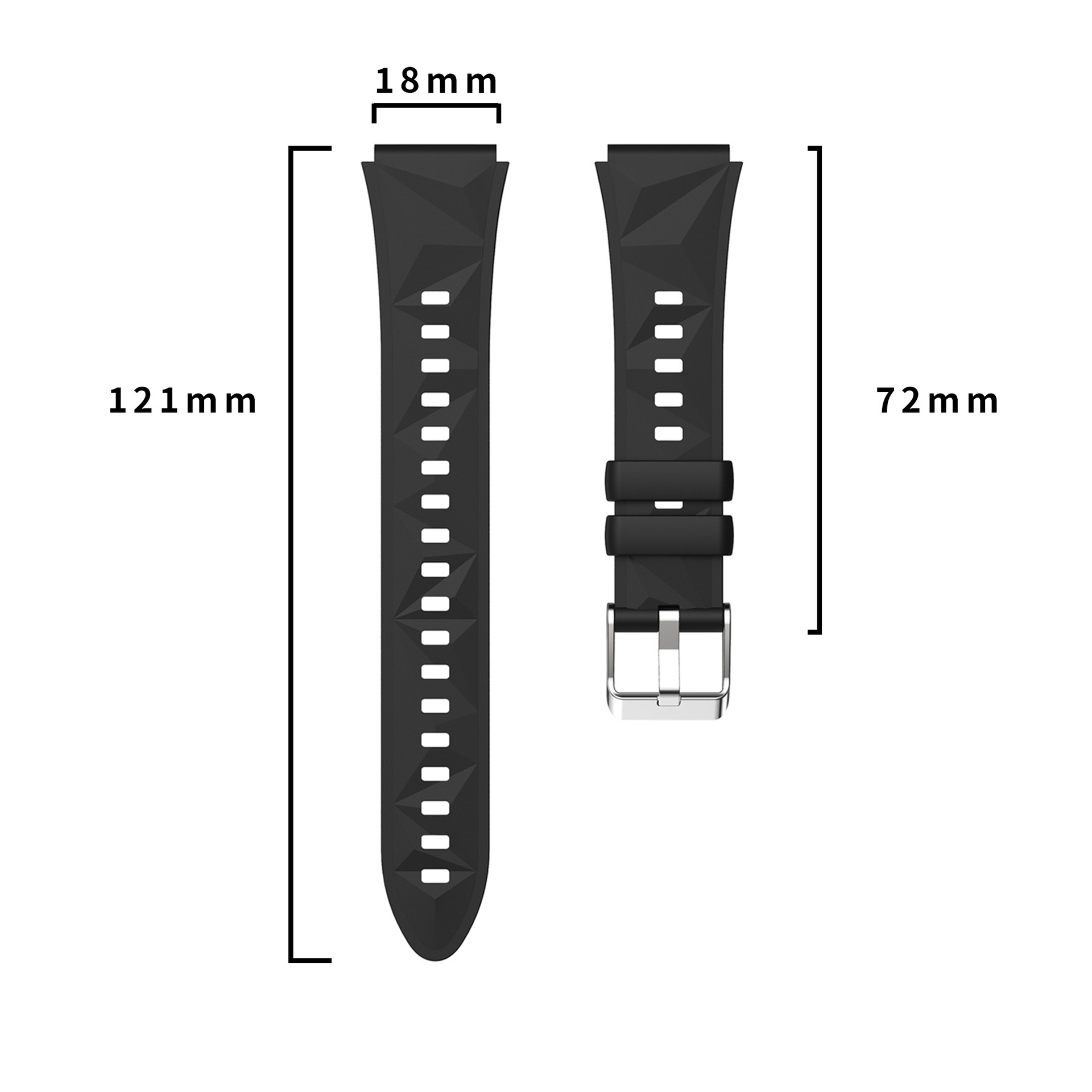 أحزمة سيليكون لساعة هواوي GT 5 - مراجعة Titan Smartwatch Accessories وسعره
